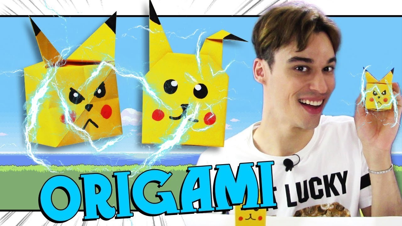 Fazendo Pokémon de Origami