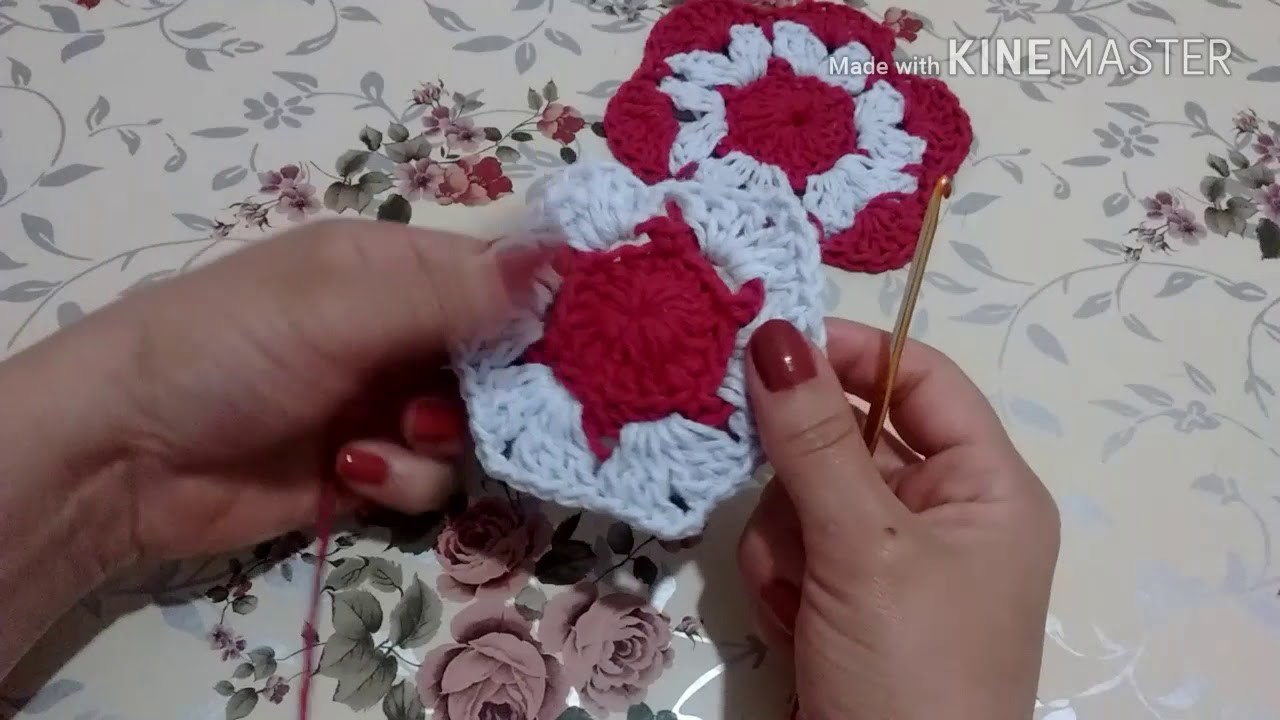Motivo em crochê #4 (para vários trabalhos)