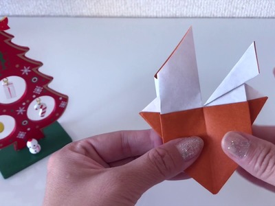 Origami - RENA de NATAL - Passo a Passo