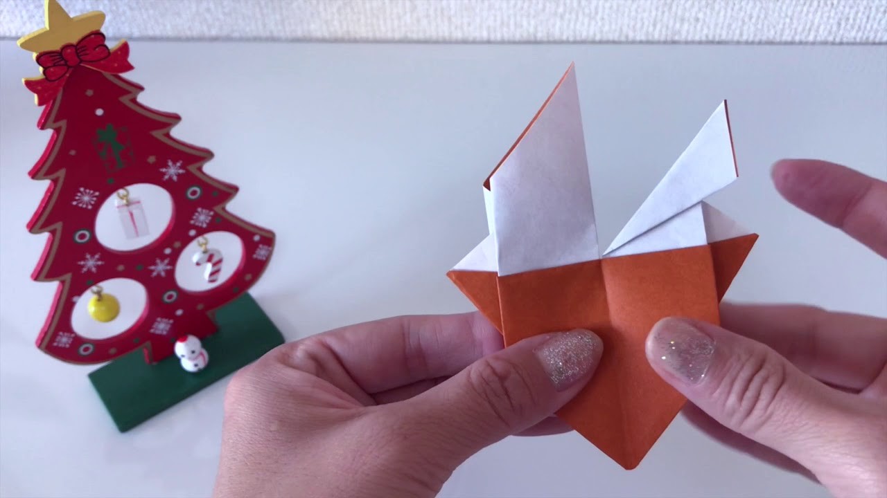 Origami - RENA de NATAL - Passo a Passo