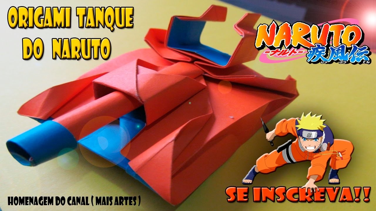 Origami Tanque do Naruto (Felipe Barbosa )