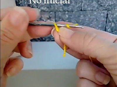 Pontos Básicos de Crochê (Versão Canhoto)