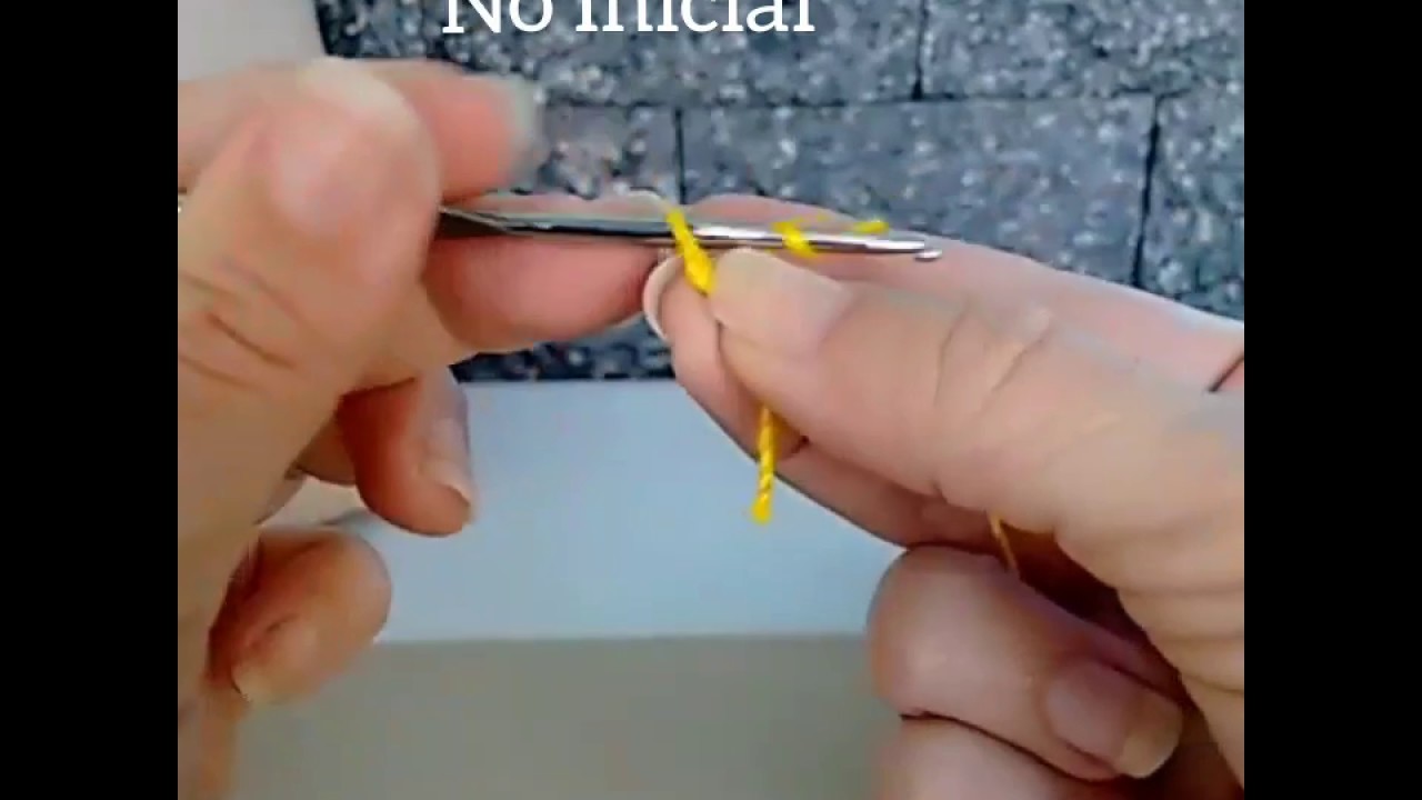 Pontos Básicos de Crochê (Versão Canhoto)