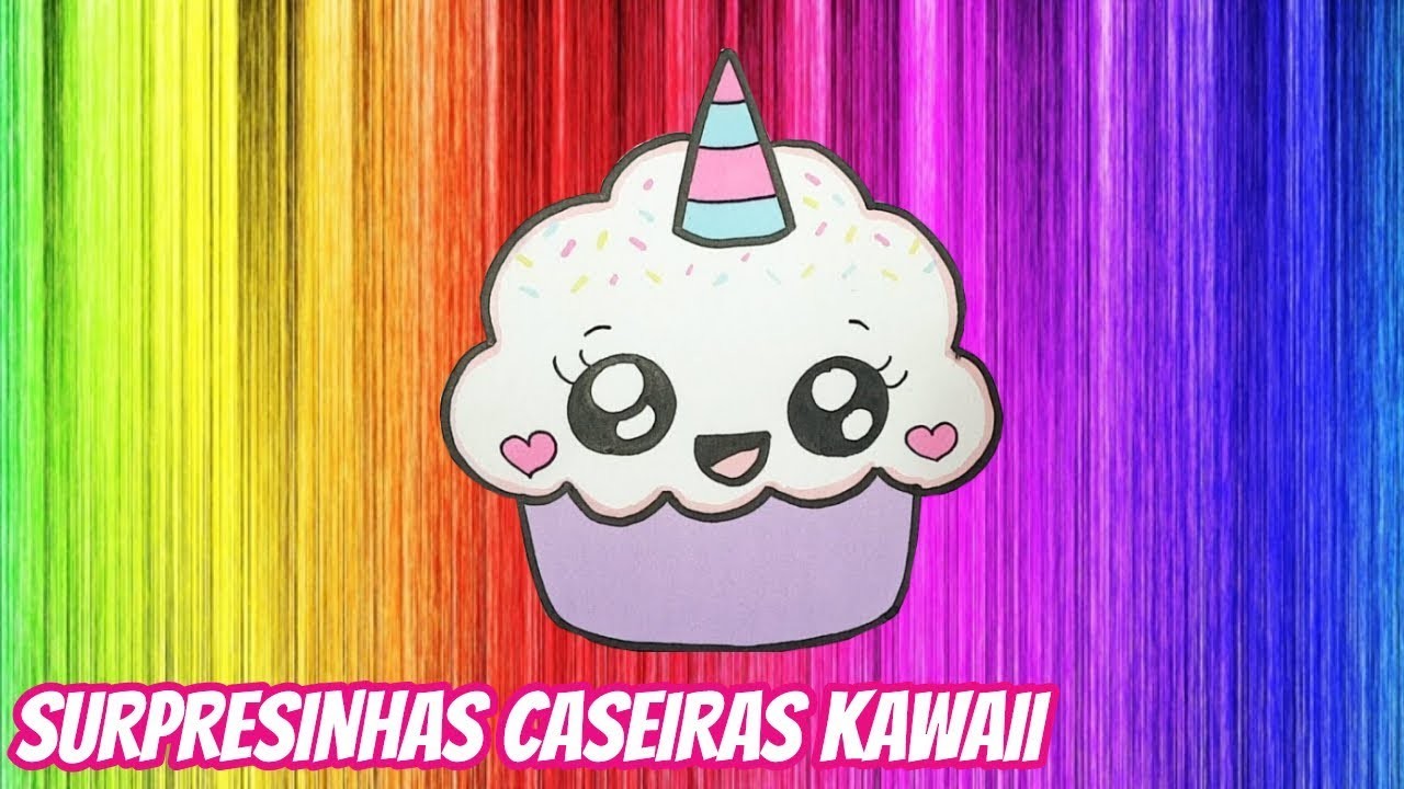 ABRINDO SQUISHY CASEIRO KAWAII