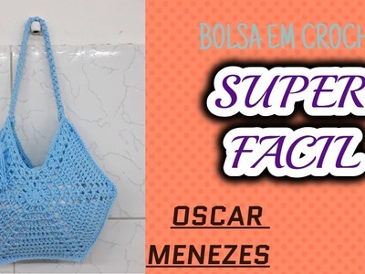 Bolsa em Crochê por Oscar Menezes