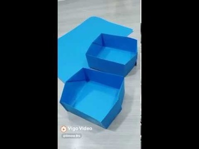 Caixinha feita de origami-Vigo video