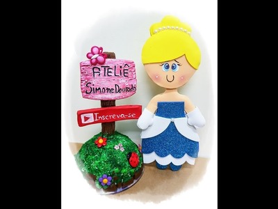 Cinderela plana de EVA com enchimento - Külkedisi - Золушка - シンデレラ