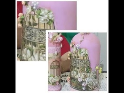 Decorando com garrafas- Recicle : Regina Ensina