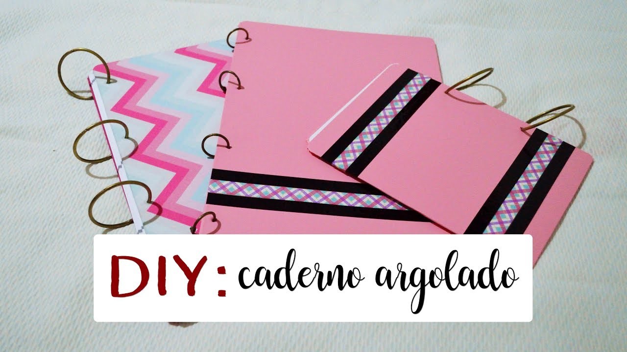 DIY #1 - CADERNO ARGOLADO