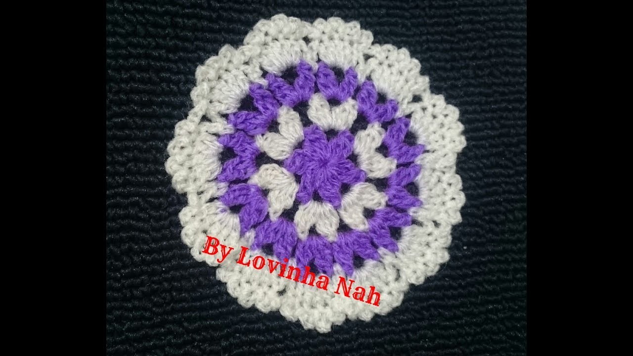 DIY CROCHET MOTIVO REDONDO NÚMERO 49 ( meu livro)