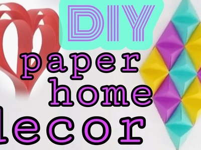 DIY- Decoração de papel