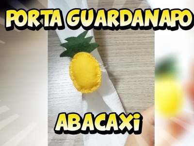 DIY Porta Guardanapo de abacaxi