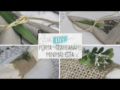 DIY: Porta-Guardanapo Minimalista | Unique Home