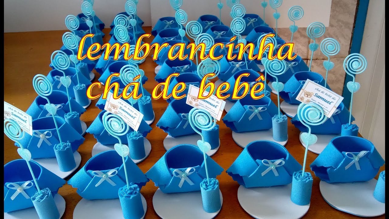 Lembrancinha chá de bebê fraldinha eva