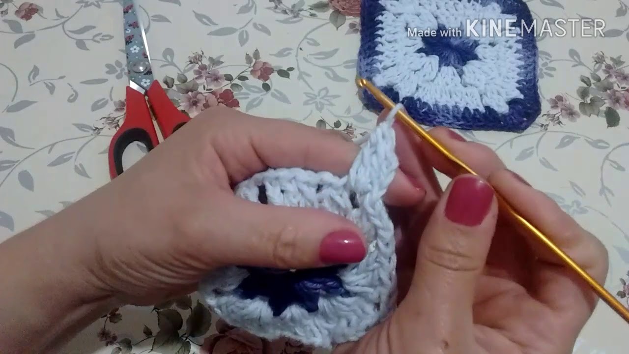 Motivo em crochê #6 (para vários trabalhos)