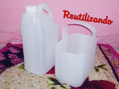 Reutilizado galão