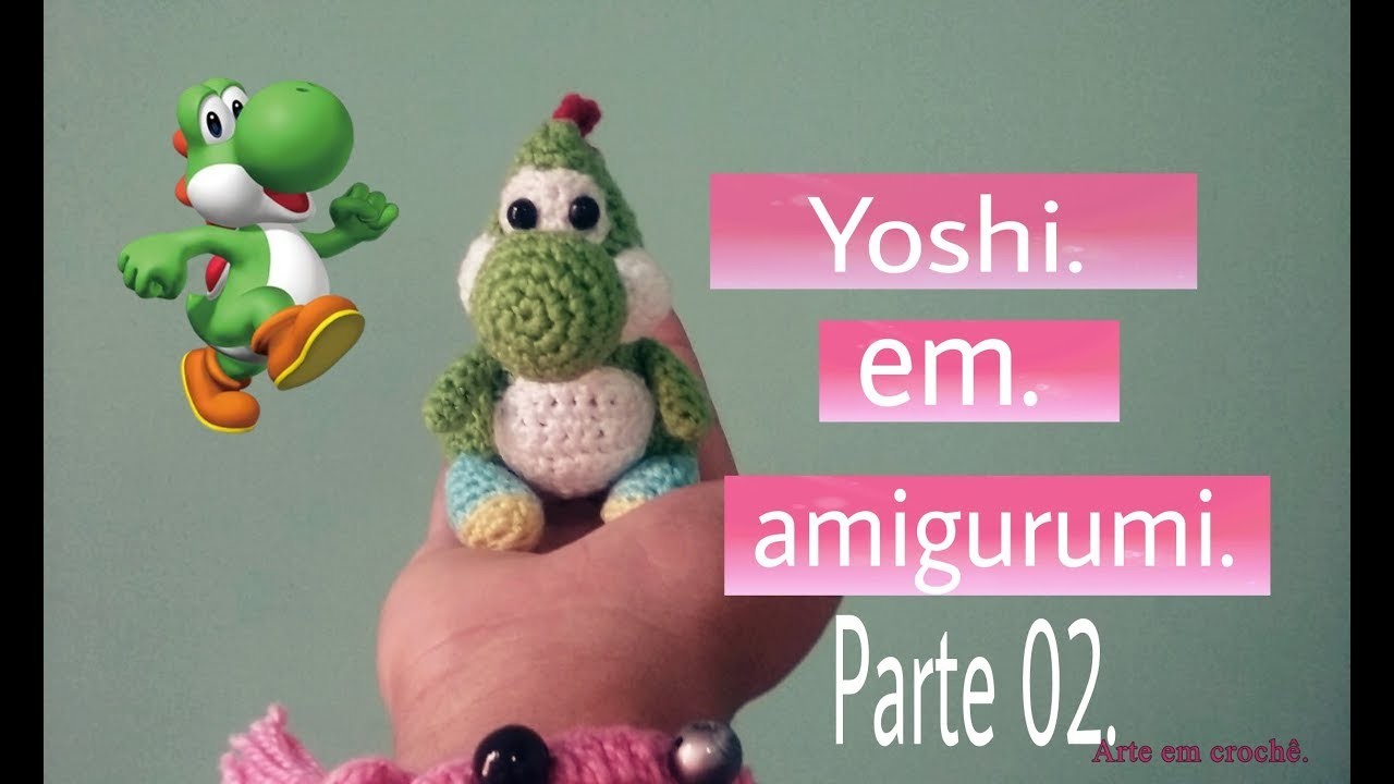 Yoshi amigurumi parte 02