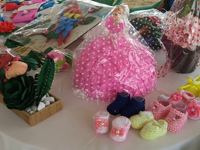 Artesanato na Expoeste 2018.