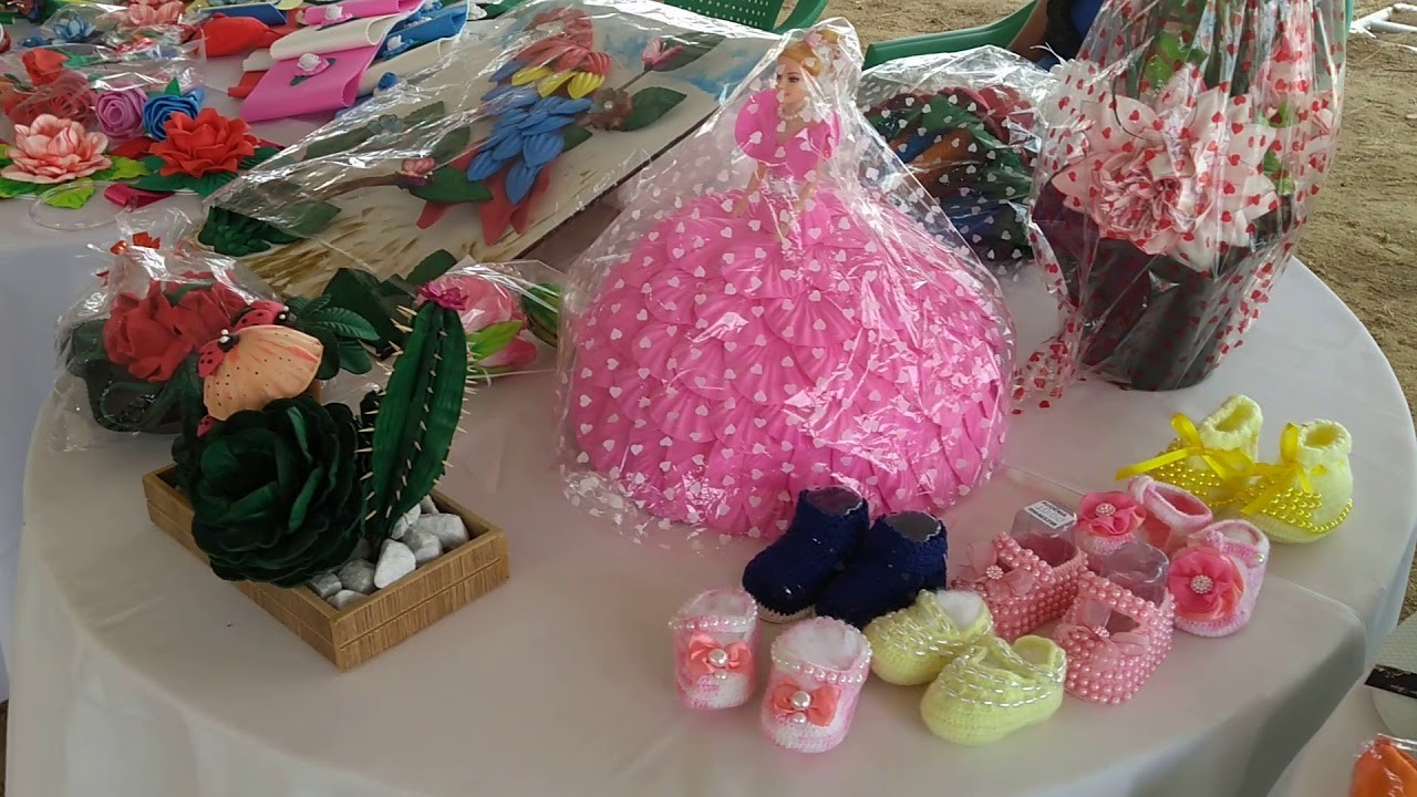 Artesanato na Expoeste 2018.