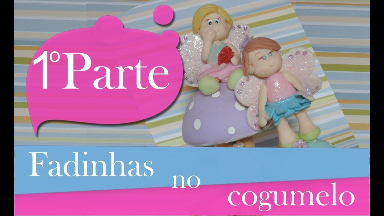 Como fazer cogumelo de biscuit passo a passo DIY 1º parte