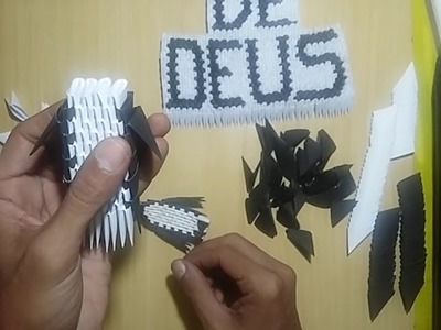 Como fazer seu pinguim de origami 3d.