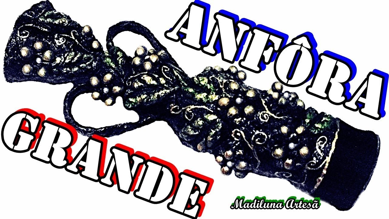 DIY - ÂNFORA GREGA - GRANDE