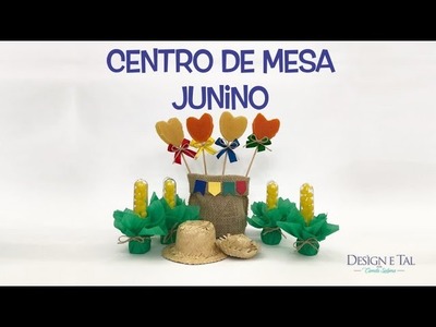 DIY Centro de Mesa Festa Junina