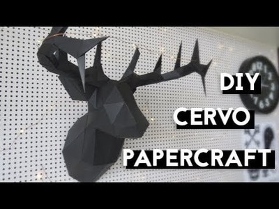 ???? DIY Cervo em Papercraft Descomplicado