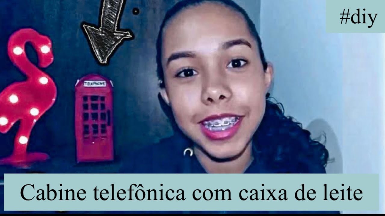 Diy com caixa de leite
