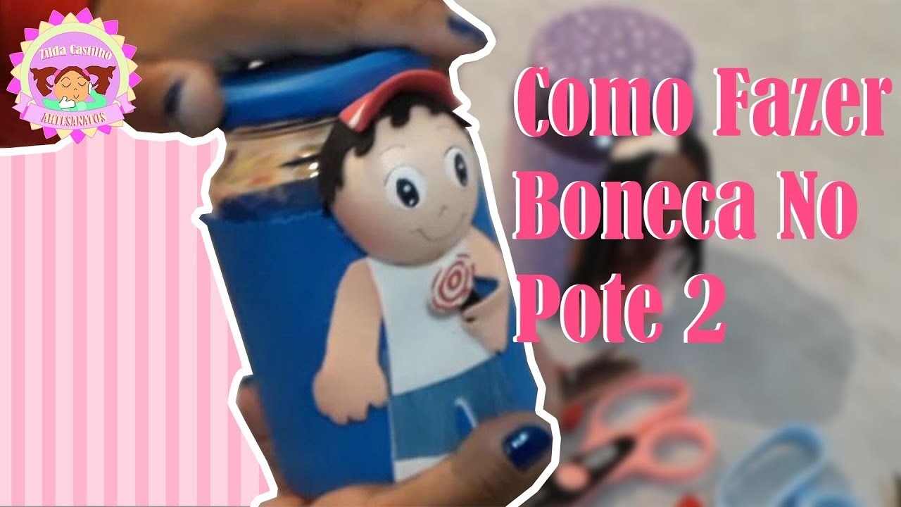 DIY - Como Fazer A Boneca No Pote 2