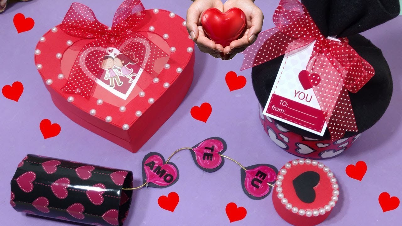 DIY -  Dia do Namorados -  3 Ideias para Presentear - Segredos de Aline