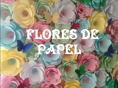 Diy  Flores de Papel