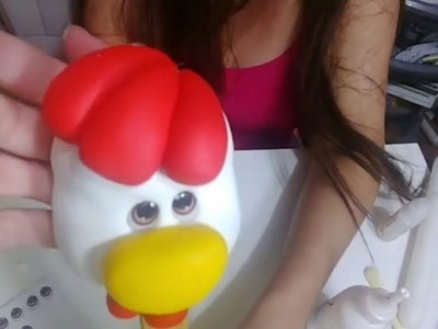 DIY Galinha country na colher de pau LIVE