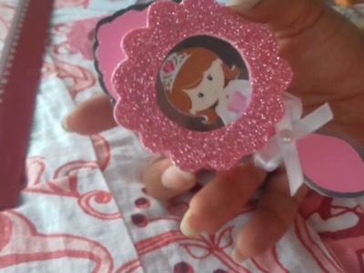 DIY: Latinha personalizada espelho de princesa