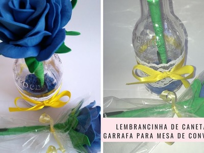 DIY - Lembrancinha de caneta para mesa de convidados