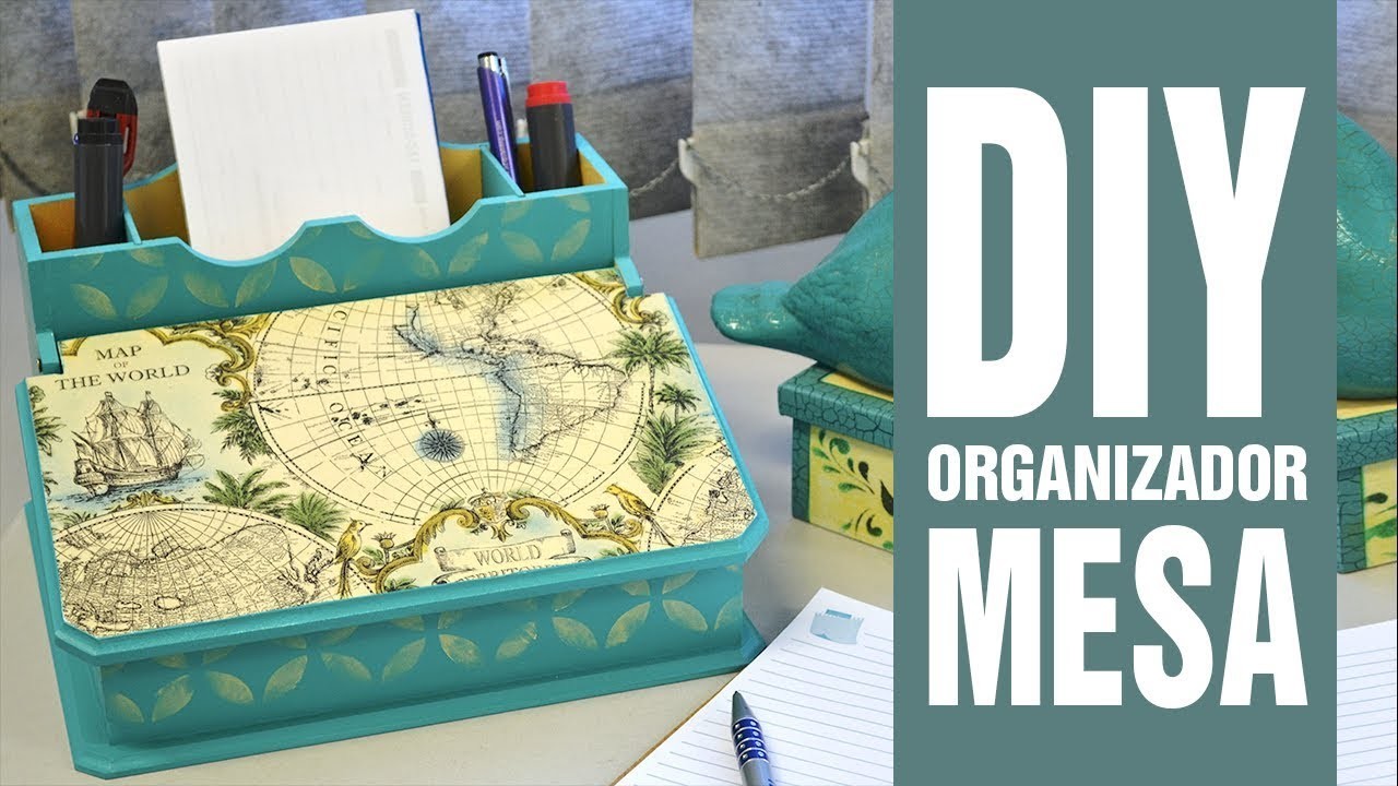 DIY Organizador Mesa