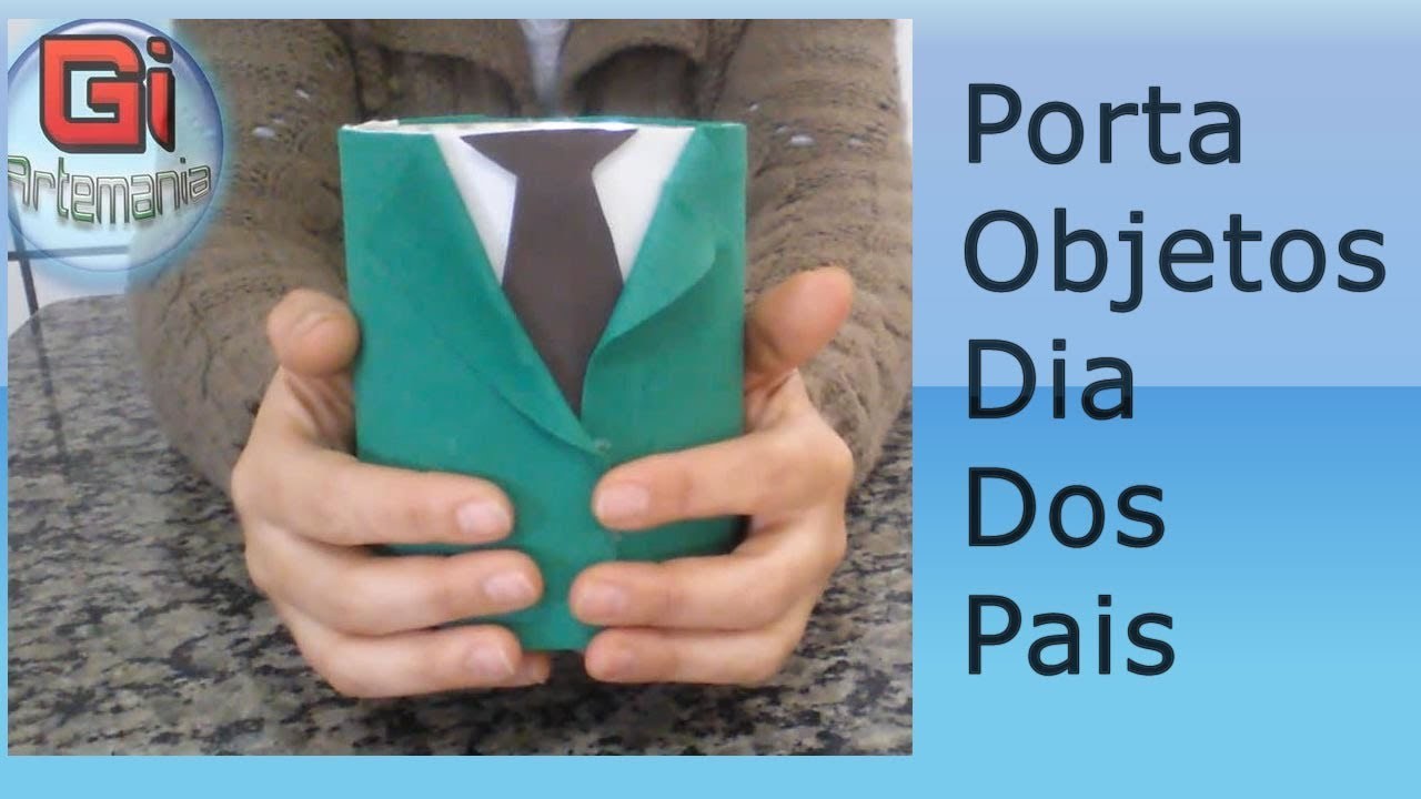 DIY Porta Objetos Dia dos Pais