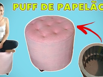 DIY Puff de Pepelão | Polly Peçanha