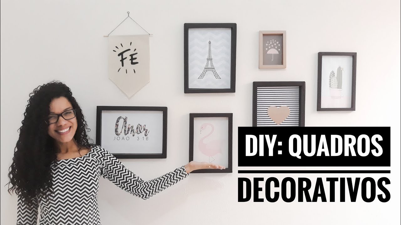 DIY: QUADRINHOS DECORATIVOS - GASTANDO POUCO