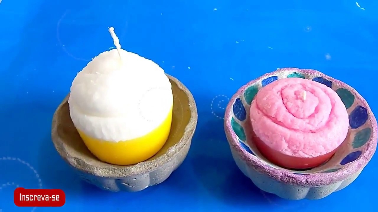 DIY Velinhas Cupcake