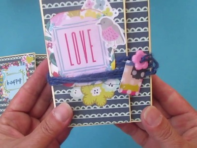 Happy & Love scrapbook mini albuns