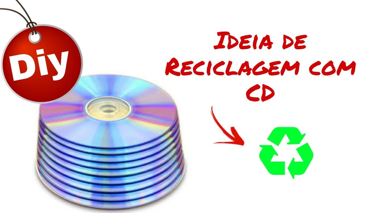 IDEIA  Reciclando CD  - Reciclarte