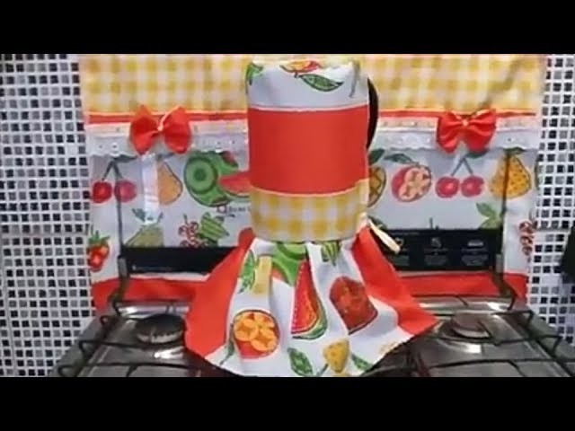Kit de cozinha de tecido