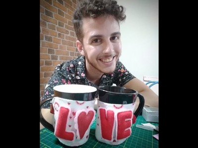 LIVE - DIA DOS NAMORADOS: DIY CANECA LOVE | Rodolfo Barreto