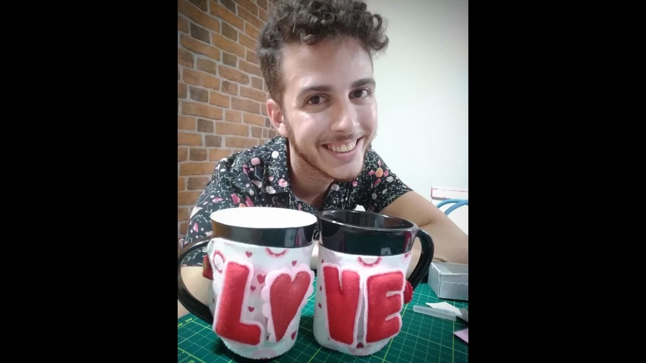 LIVE - DIA DOS NAMORADOS: DIY CANECA LOVE | Rodolfo Barreto