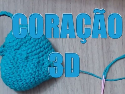 Novo Como fazer um coração 3D amigurumi de crochê perfeito