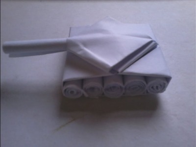 Origami Carro Tank carro combate - Origami Car Tank Car Combat