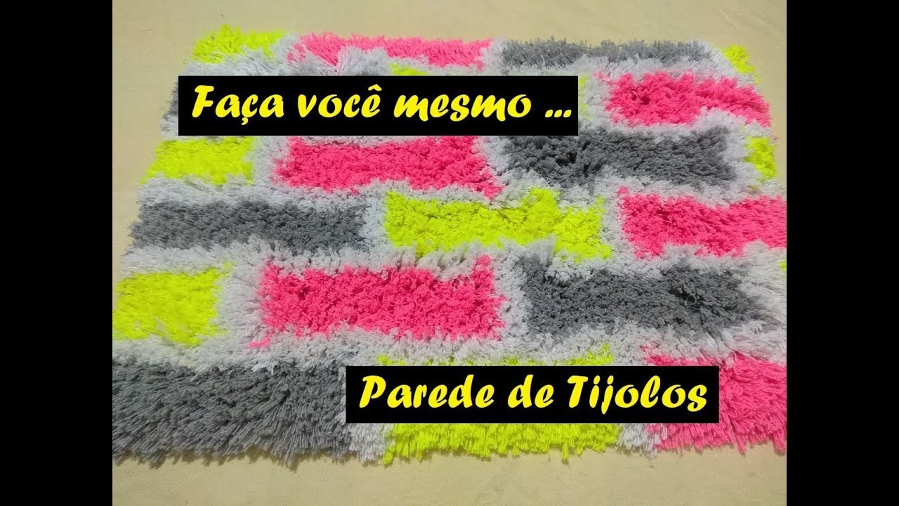 Tapete Amarradinho - Parede de Tijolos     #04
