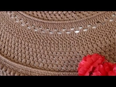 Tapete redondo 1,60 metro micadu Croche    #crochet #croche #crochê