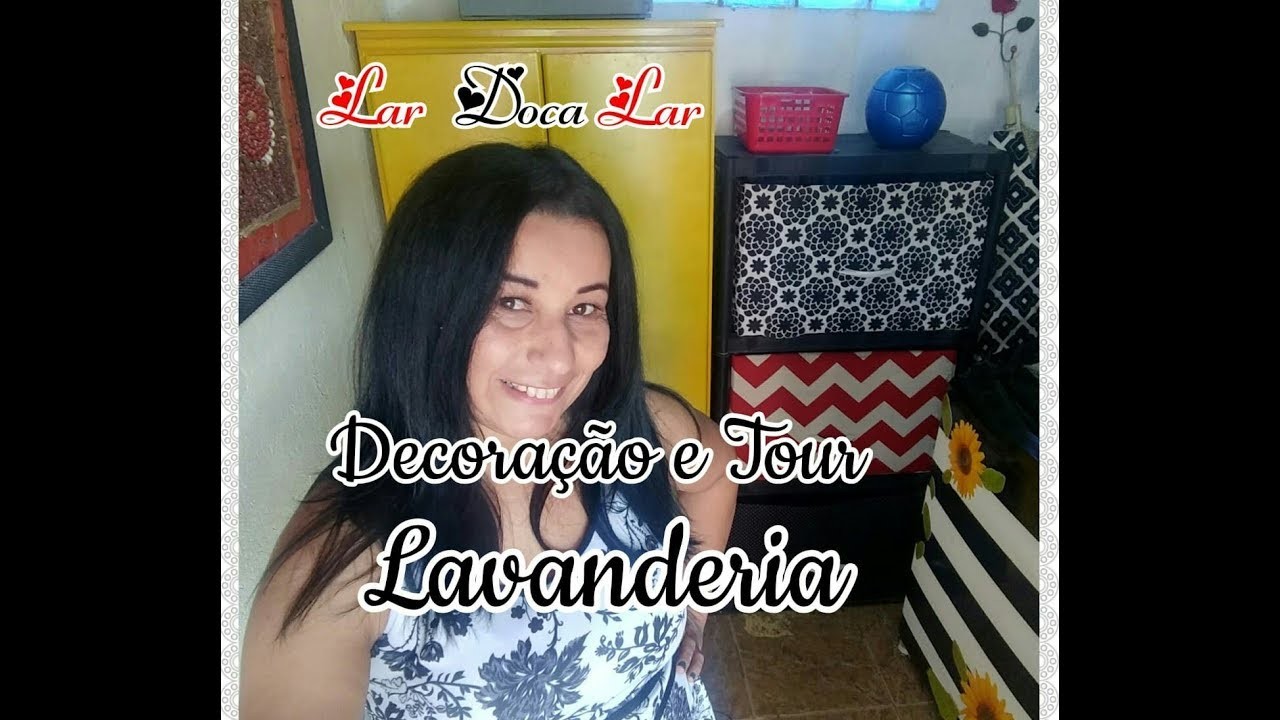 TOUR PELA LAVANDERIA. DIY NA DECORAÇÃO